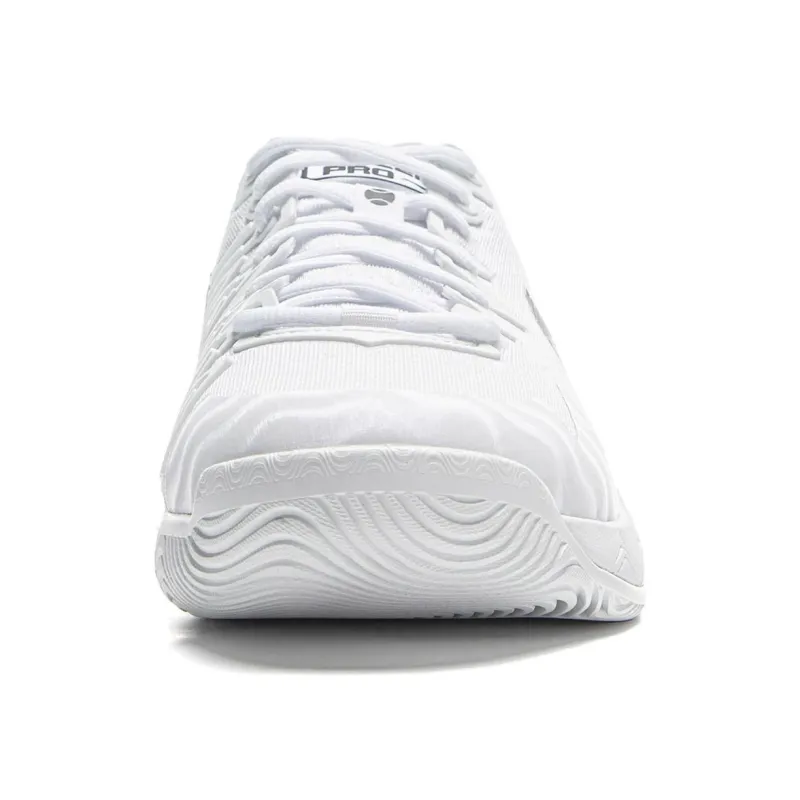 LiNing Anti Slip Wear Resistant Low Top Tennis Shoes Unisex White Black-2