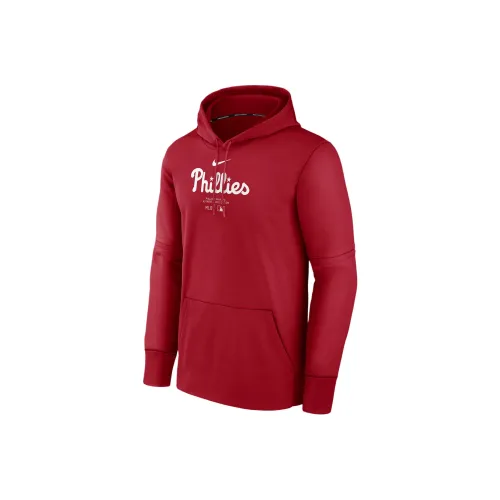 Nike Philadelphia Phillies Authentic Collection Practice Men's Nike Therma Mlb Pullover Hoodie