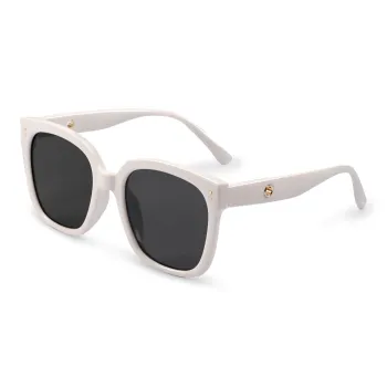 Wood Premium TR/Memory Plastic Square Sunglasses Unisex