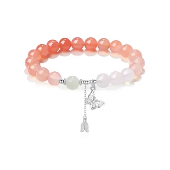 YINCHIE Agate Jade Bracelets Women's