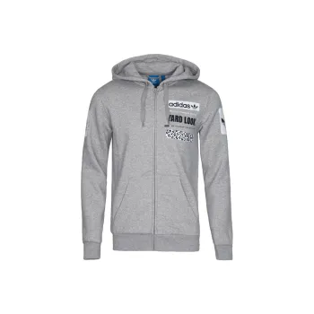 Adidas Originals STREET GRAPH FZ Sweatshirt Men's Gray