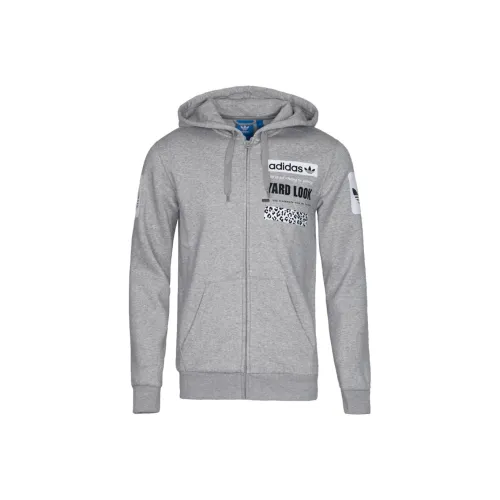 Adidas Originals STREET GRAPH FZ Sweatshirt Men's Gray