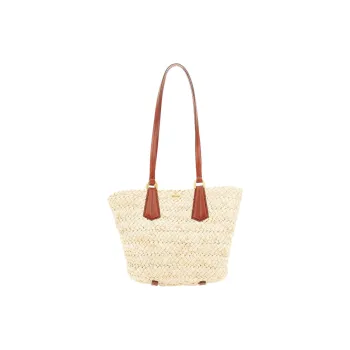 MaxMara Cotton Shoulder Bag Women's White