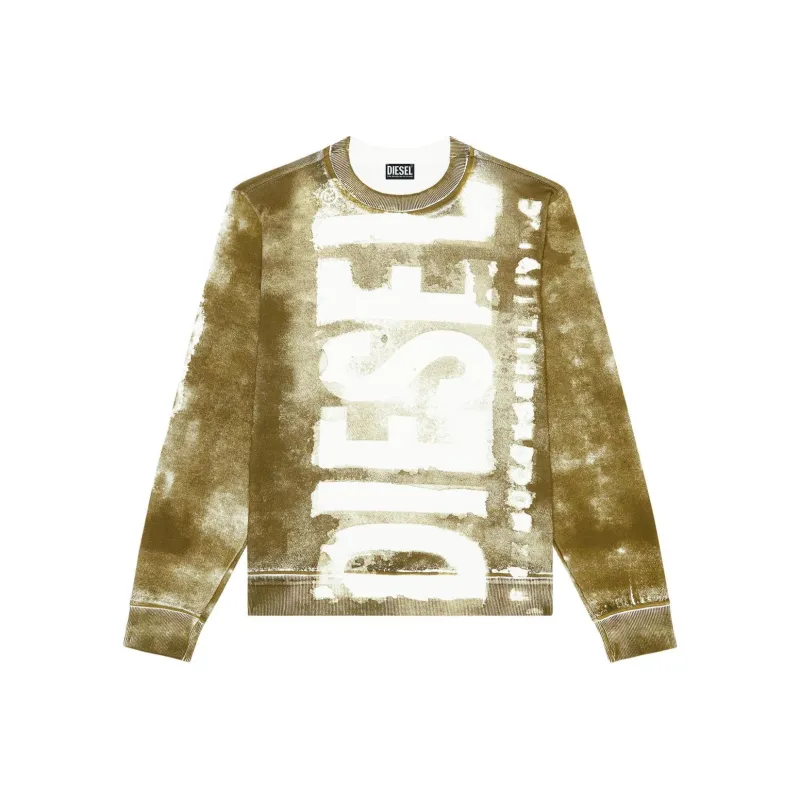 DIESEL Sweatshirt Men's Army Green-0