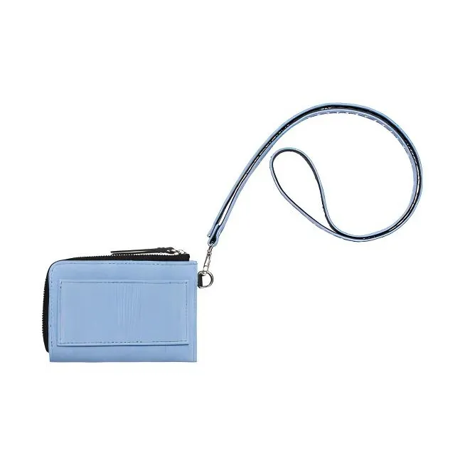 Supreme Cow Leather Wallet Regular Unisex Denim Blue-1