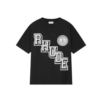 RHUDE T-Shirts Men Black