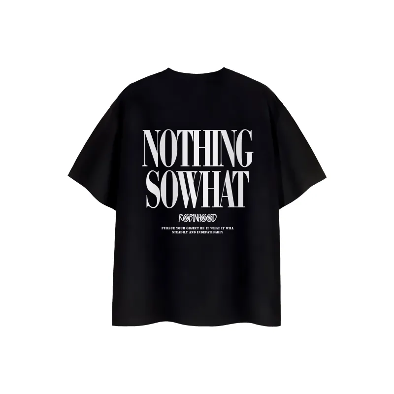 ROBINHOOD T Shirt Unisex Black Pink Text-3