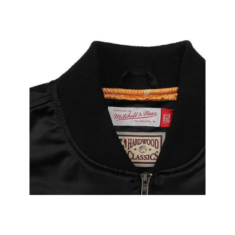Mitchell & Ness x NBA Golden State Warriors Jacket Unisex Black-2