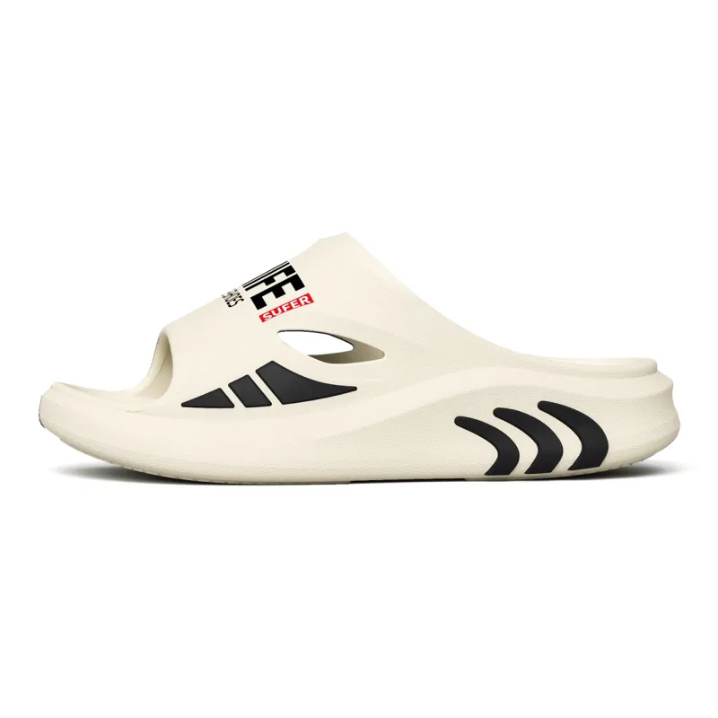 Soft Trendy Letter Print Sports Men's Slippers, Slip Resistant And Abrasion Resistant Outerwear, Premium Beach Sandals-13