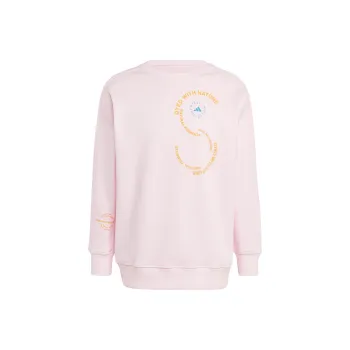 Adidas Stella McCartneySportswear Sweatshirt Unisex Pink