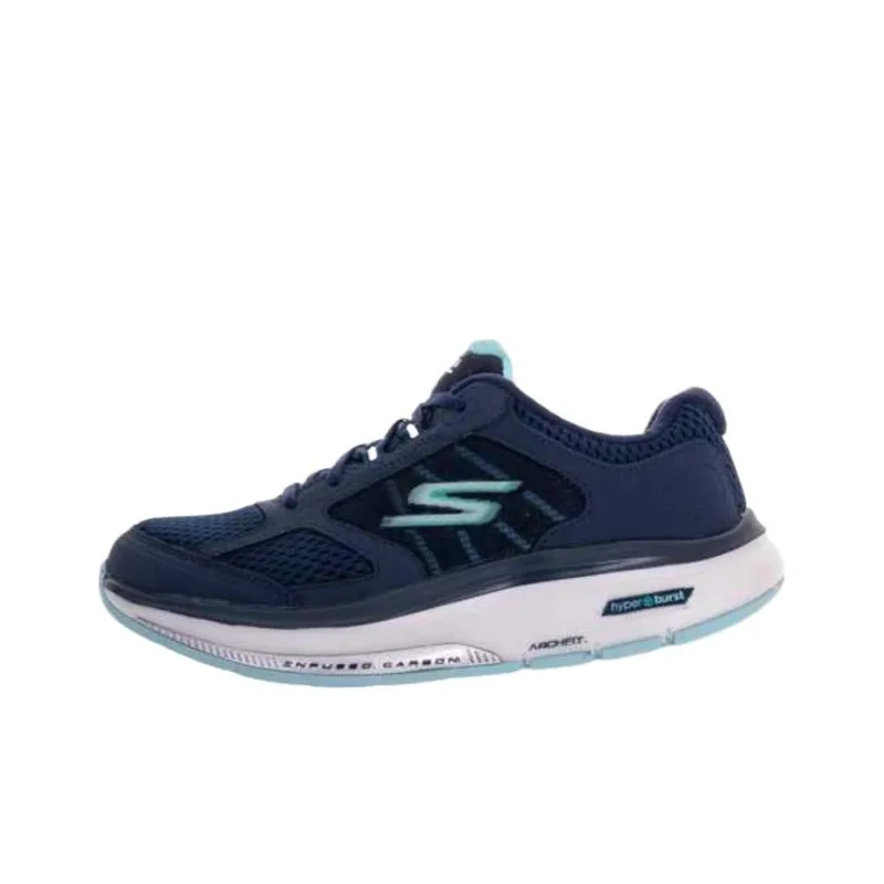 Skechers Go Walk Workout Walker Low Top Running Shoes Women's Dark Blue-0