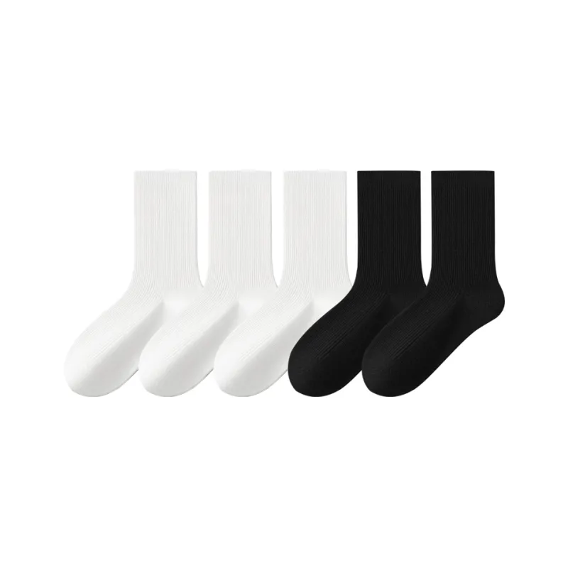 SHIWAJI Mid Calf Socks Women's Combo Set-10