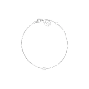 CARTIER D'Amour Collection 18K White Gold Bracelets Unisex