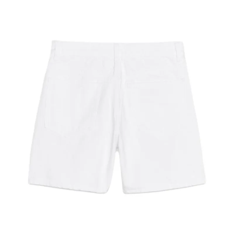 ZARA Trf Denim Shorts Women's Frosted White-1