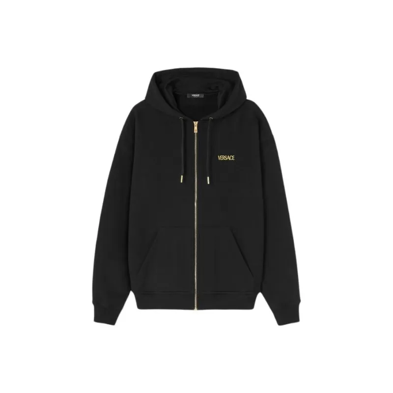 VERSACE SS24 Sweatshirt Men's Black-0