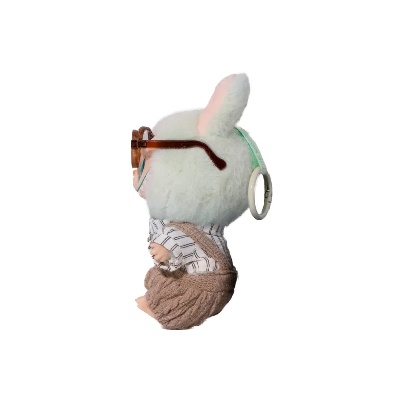 [Modified Doll] POP MART THEMONSTERS BABY BEAR, WRONG Hang Tag Box Labubu Vinyl Sitting Party, 15cm In Height-1