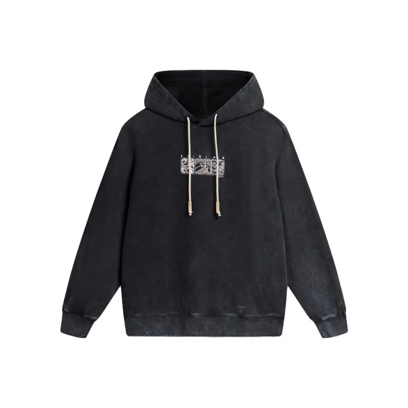 LiNing Sports Lifestyle Collection China Culture Collection Sweatshirt Men's Black-0