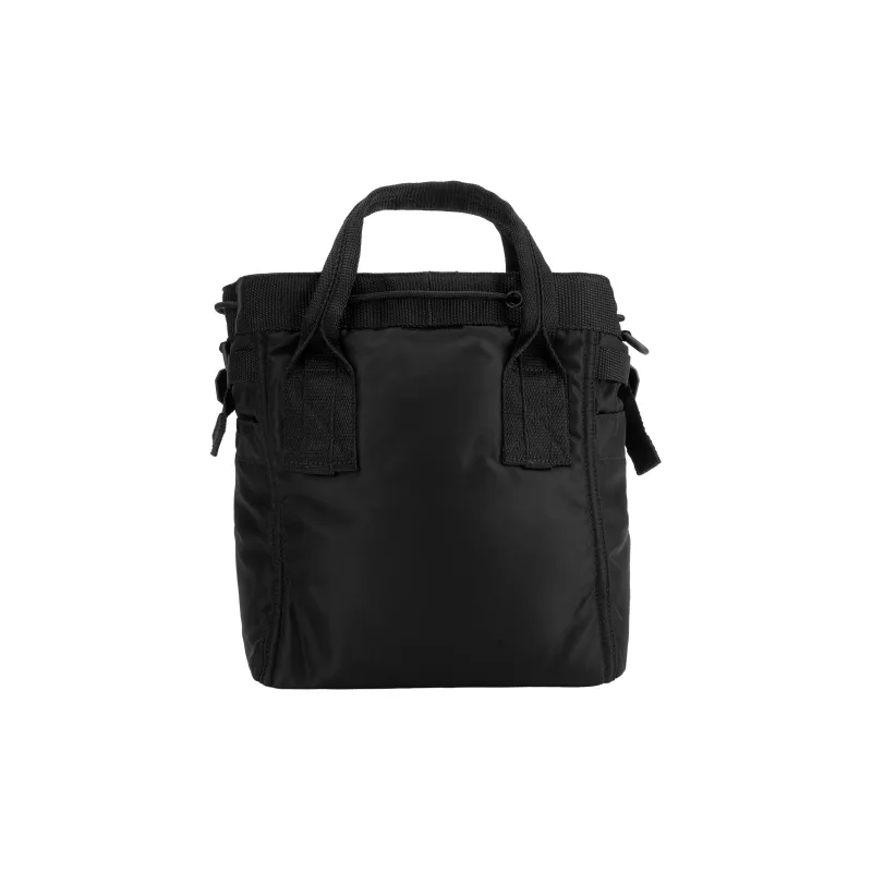 Balenciaga Polyester Handbag Crossbody Bag Shoulder Bag Large Size Women's Black-2