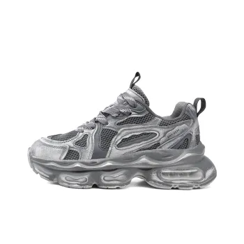 SUPEREDGE Abrasion Resistant Slip Resistant Low Top Chunky Sneakers Men's