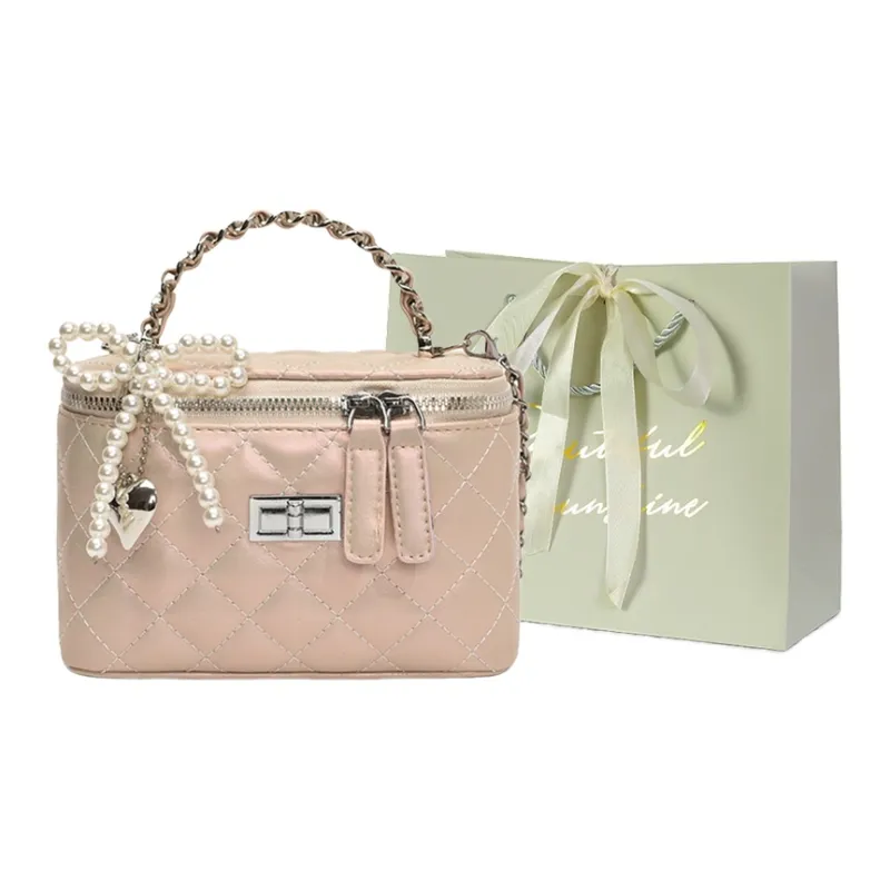 JIANGLIDA PU Handbag Women's Pearl White/Pearl Pink/White/Pink/Yellow/Black-3