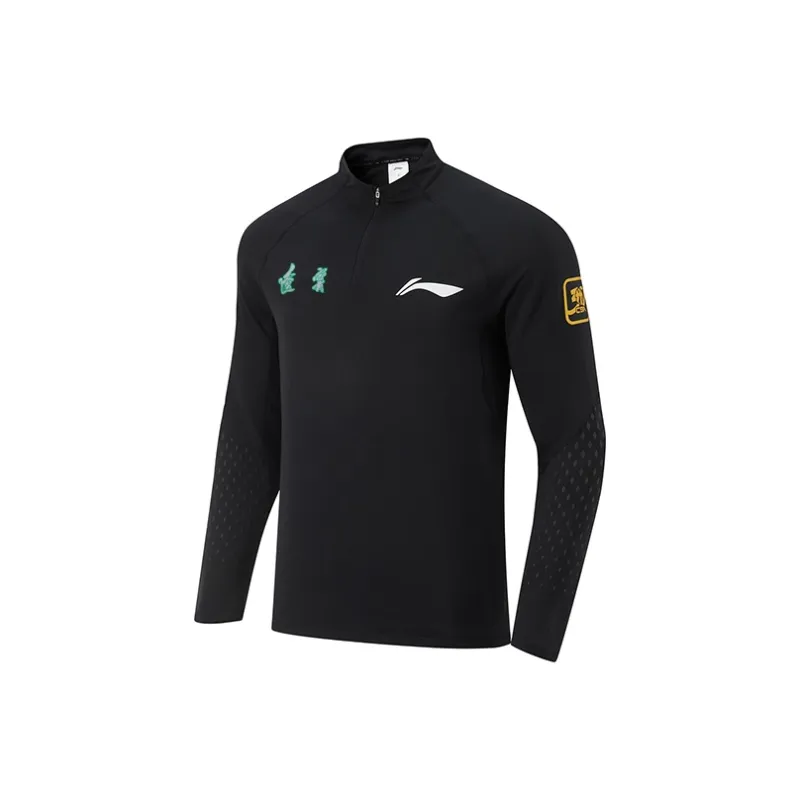 LiNing CBA Collection T Shirt Men's Black-0