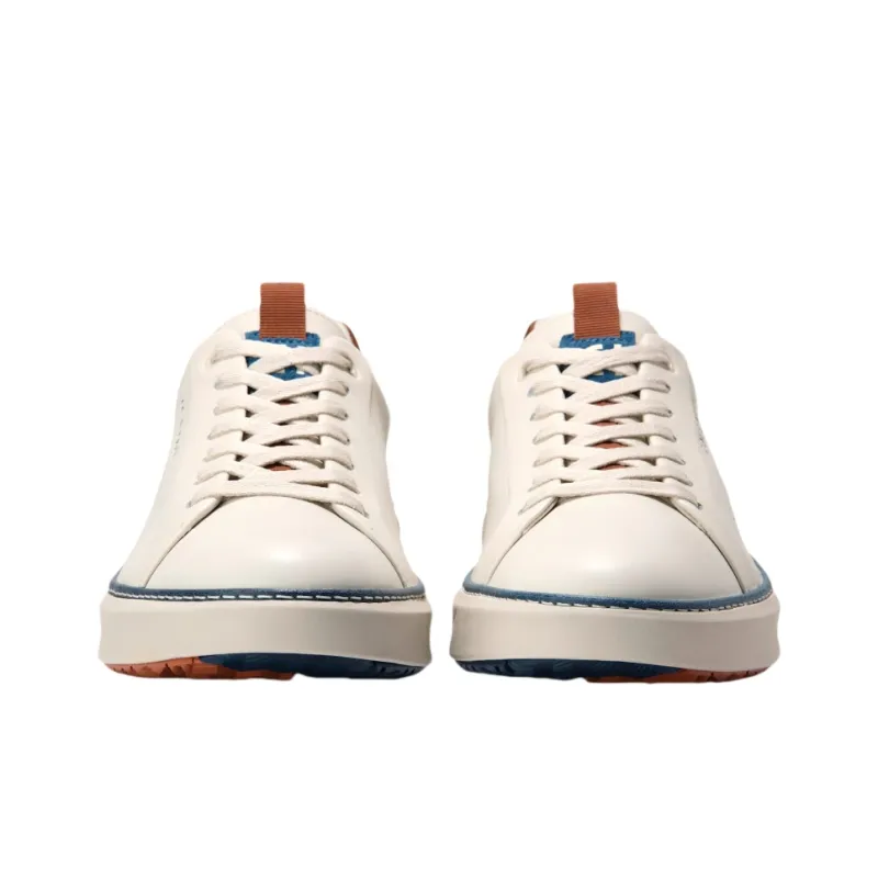 COLE HAAN Golf Collection Low Top Skateboard Shoes Men's White Box-3