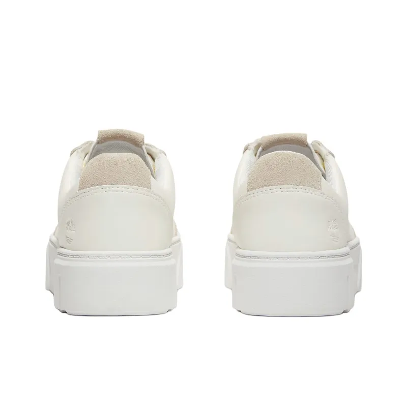 Timberland Anti Slip Wear Resistant Low Top Skateboard Shoes Women's White-5