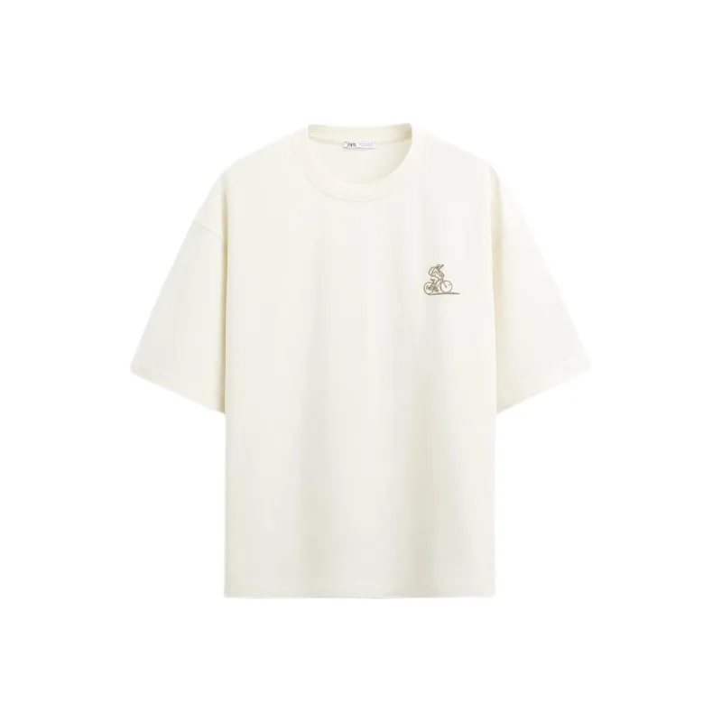 ZARA T-Shirt Men's Frosted White-0