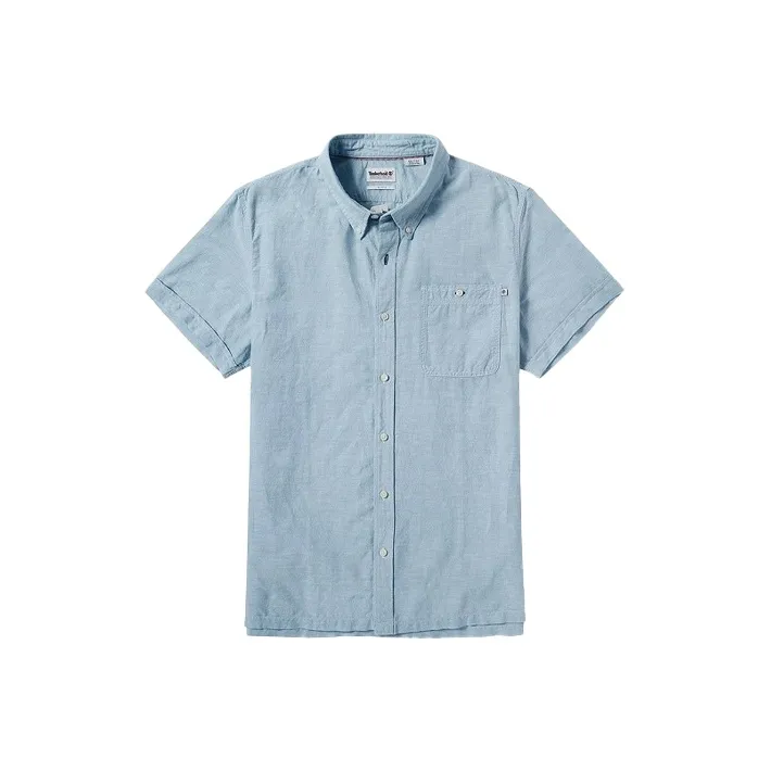 Timberland Shirt Men's Sky Blue-0