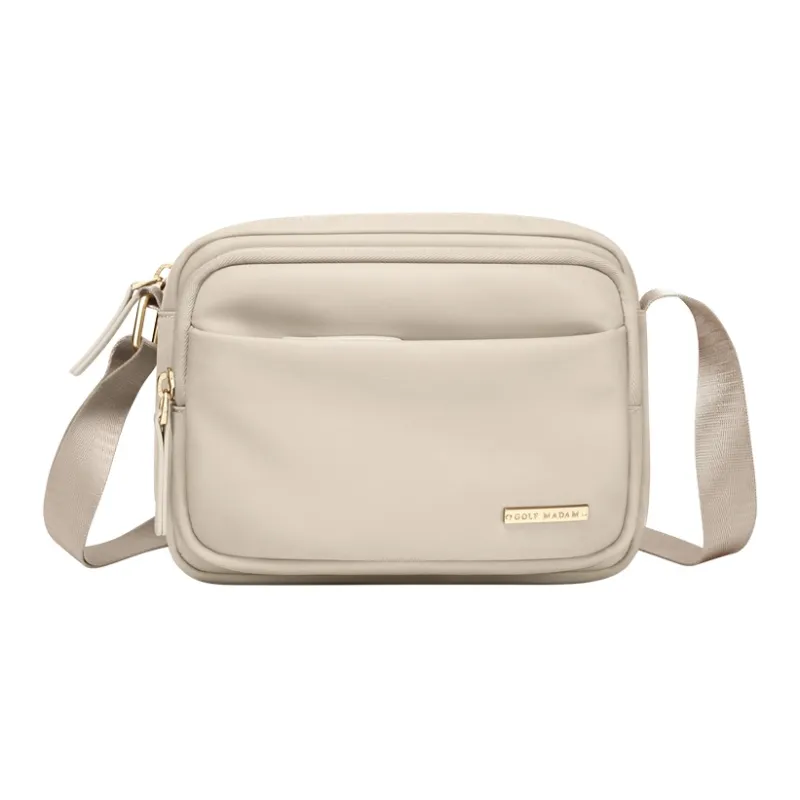 GOLF Fabric Crossbody Bag Women's Apricot/Black-0