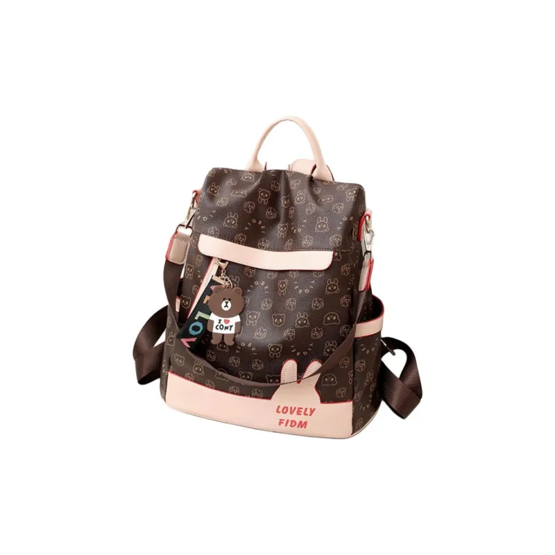 Weymond PU Backpack Regular Women's Multicolor-5
