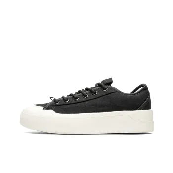 SUPEREDGE Coverage Slip Resistant And Abrasion Resistant Low Top Skateboard Shoes Unisex Black