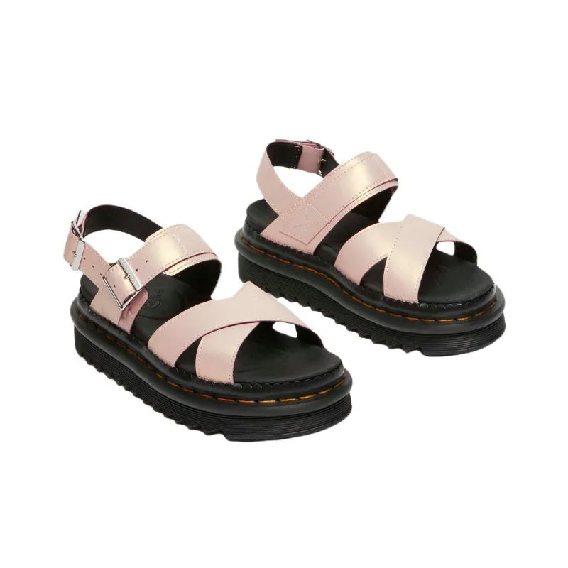 Dr.Martens VOSS II One Strap Sandals 4cm Women's Pink-2