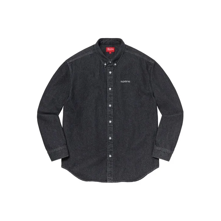Supreme Washed Twill Shirt-0