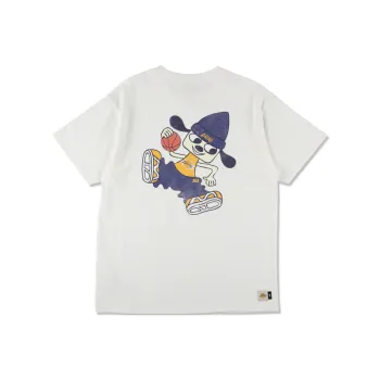 Nba X WIND AND SEA NBA X PARAPPA THE RAPPER Collaboration T-Shirts Unisex White