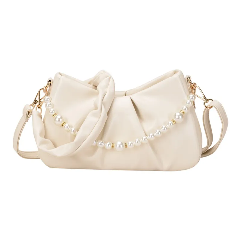 Yalu PU Crossbody Bag Regular Women's White/Ecru/Pink/Green/Black-7