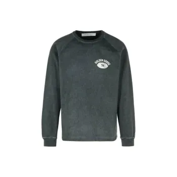 Golden Goose Logo Printed Long Sleeved T Shirt