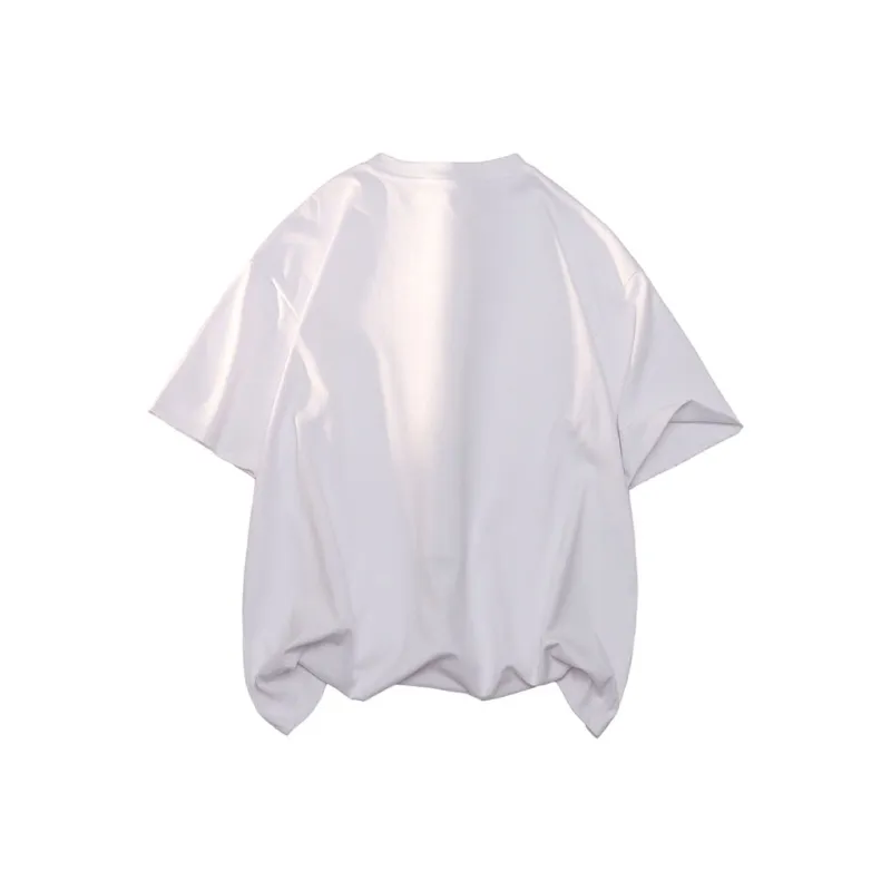BRUMAIRE T Shirt Unisex Apricot Comes With Random Print Short Sleeved Top-5