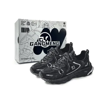 Hong Kong Meng Abrasion Resistant Breathable Height Increasing Low Top Chunky Sneakers Men's