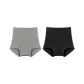 2 Pack (D Set-Heather Gray+Black)
