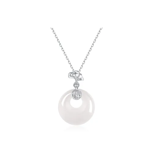 CHINA GOLD Chalcedony Necklaces Women's