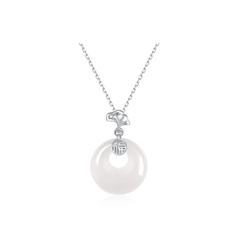 CHINA GOLD Chalcedony Necklaces Women's-0