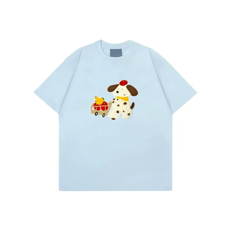 Mountainpeak T Shirt Unisex Light Blue[Embroidered]-0