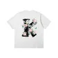 White Gray Plant and Floral K Letter