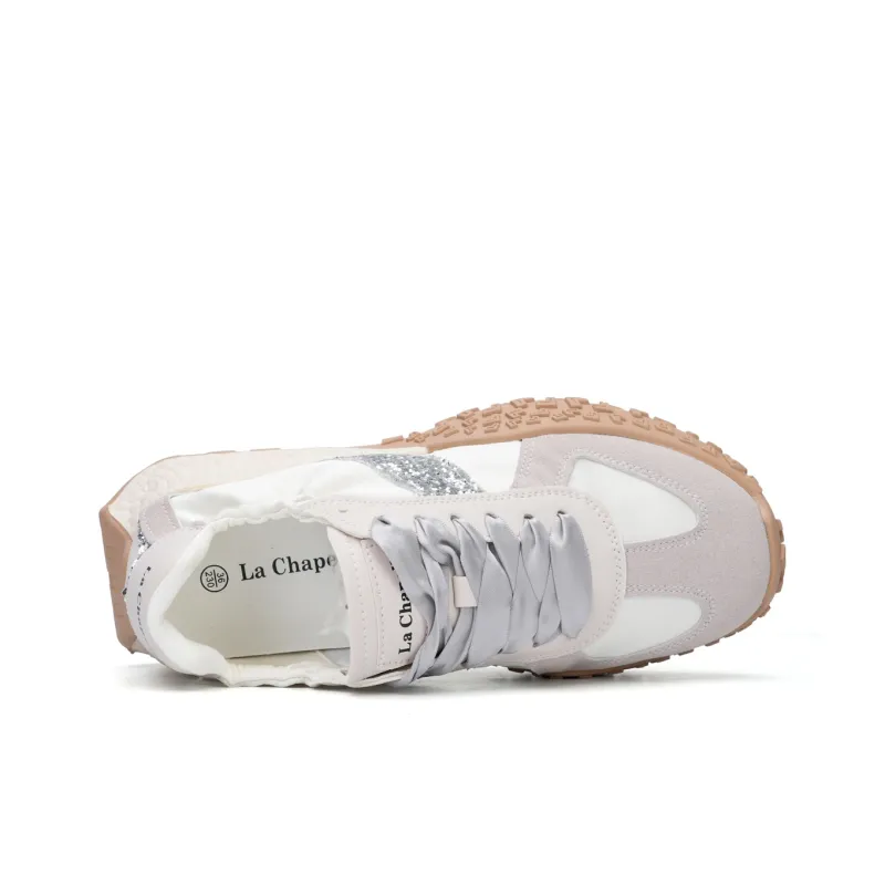 La Chapelle Anti Slip And Wear Resistant Breathable Low Top Chunky Sneakers Women's-12