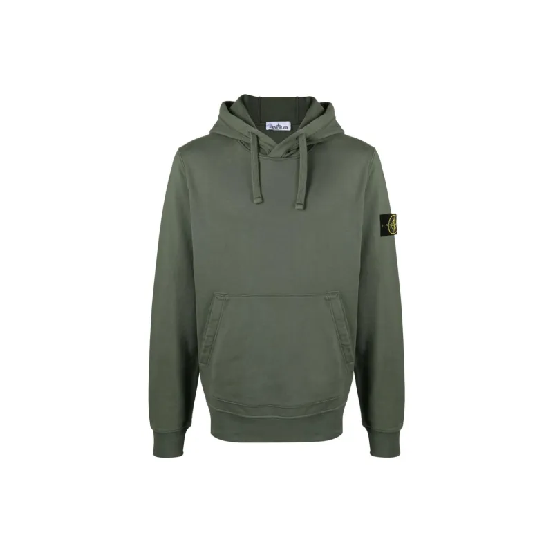 STONE ISLAND Compass Patch Drawstring Hoodie-0