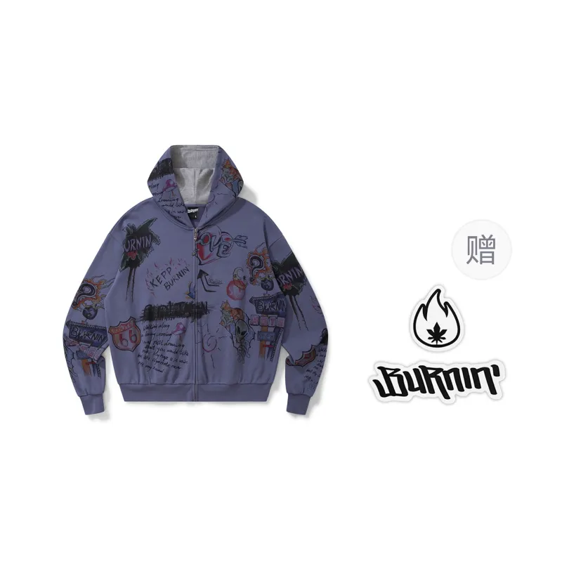 BURNIN Sweatshirts Unisex-4