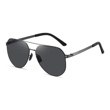 Yamaichi Maru Stainless Steel Round Sunglasses Unisex