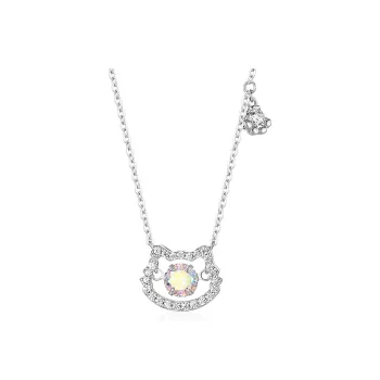 KADER 925 Sterling Silver Necklaces Women's Silver