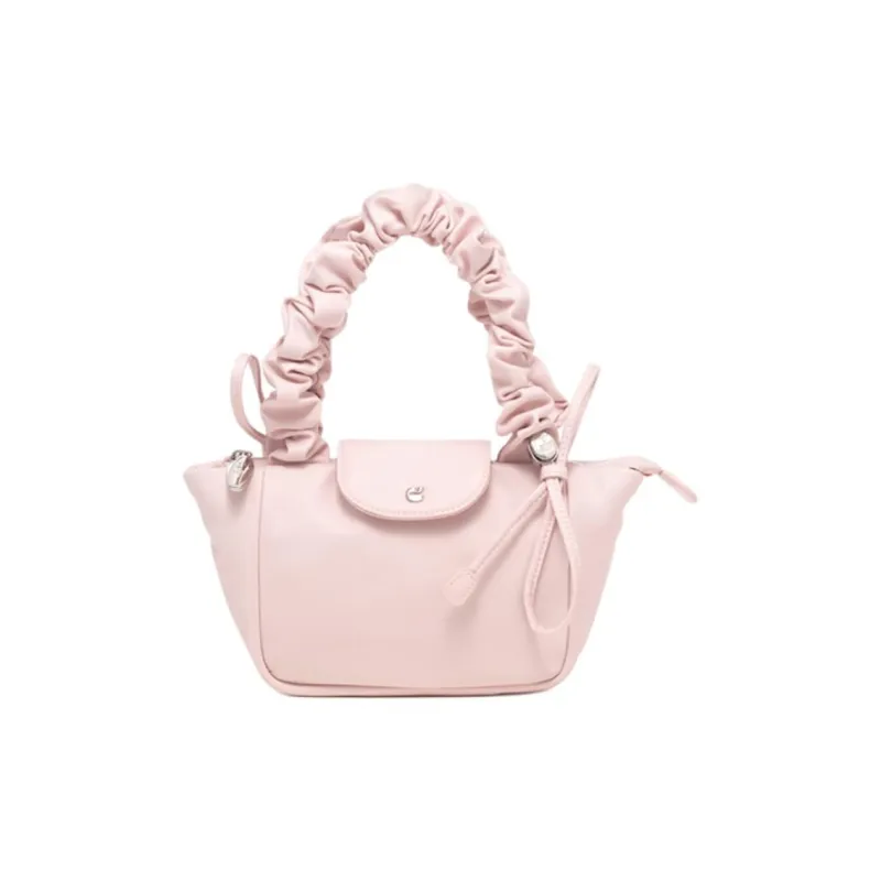 CARLYN Nylon One Shoulder Handbag Mini Women's Black/White/Pink/Blue-16